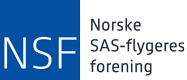 Norske SAS-flygeres forening Logo